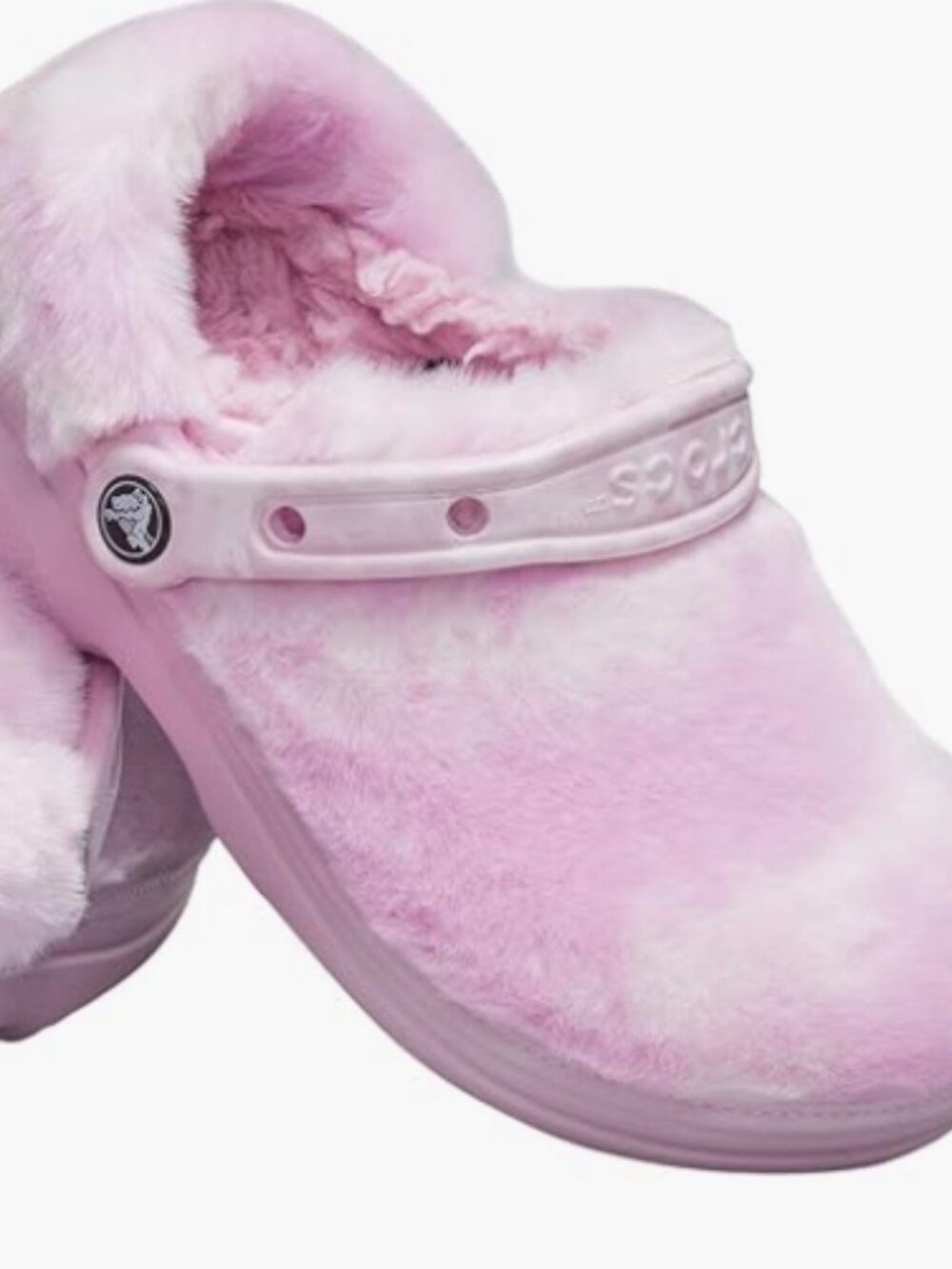 Crocs Classic Fur Sure Fuzzy Clogs- M/5, W/7